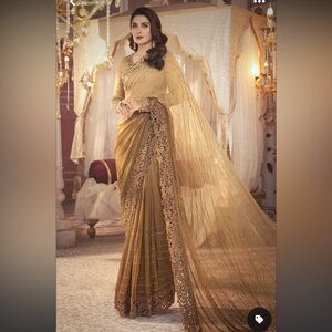 Maria B Saree Saree chiffon elegant